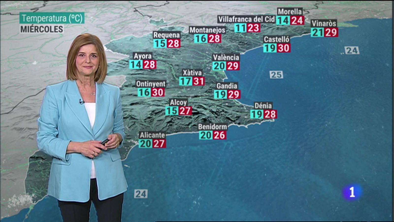 El tiempo en la Comunitat Valenciana 13/06/23