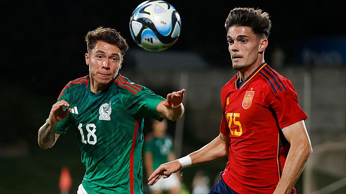 Fútbol - Selección de fútbol sub-21: España - México. Resumen