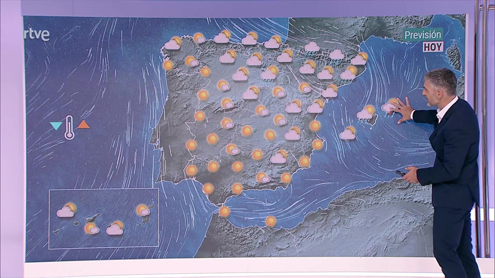 El tiempo: Chubascos localmente fuertes acompañados de tormenta en Cataluña y Baleares         | RTVE Play