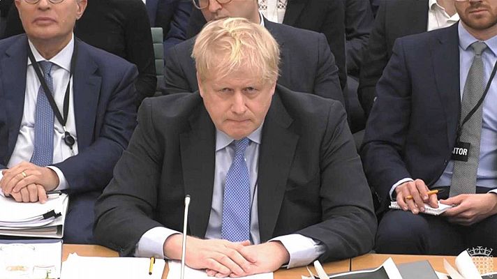 Johnson engañó al Parlamento en el 'partygate'