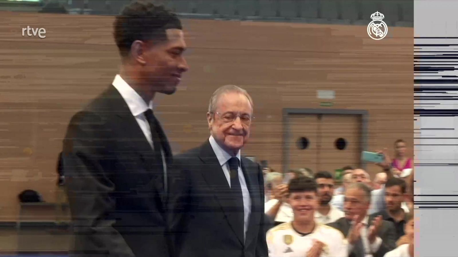 Bellingham, feliz en su presentación con el Real Madrid