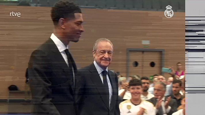 Telediario 1 - Bellingham, en su presentación: "Voy a intentar ampliar el legado del número 5"