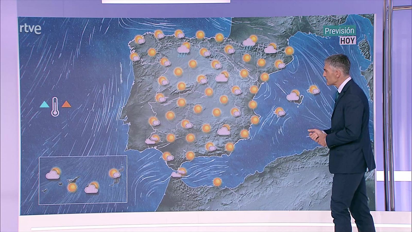 El tiempo: Temperaturas por encima de 35 grados en los valles del cuadrante suroeste peninsular            | RTVE Play