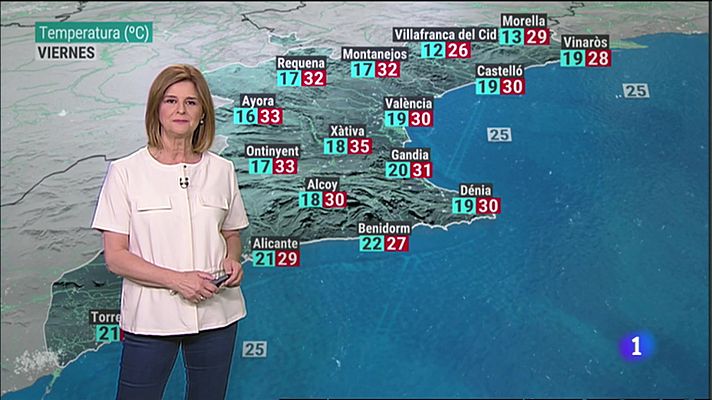 L'informatiu - Comunitat Valenciana - El tiempo en la Comunitat Valenciana 15/06/23