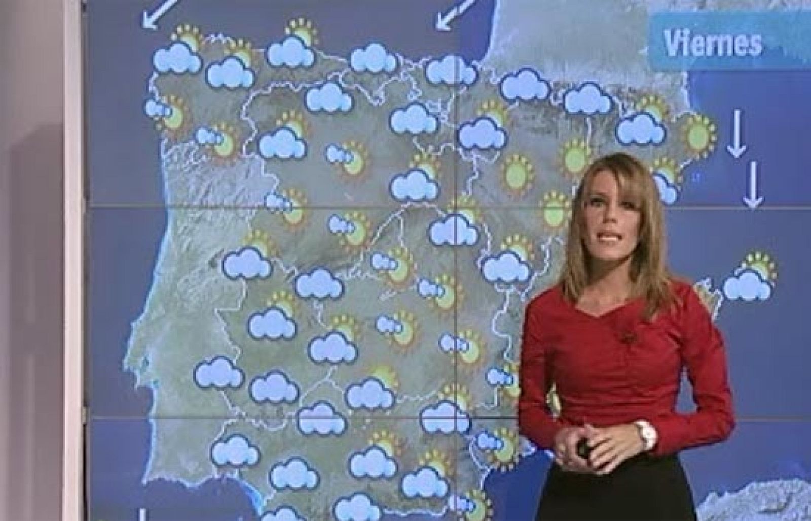 Nieve a nivel del mar en el norte