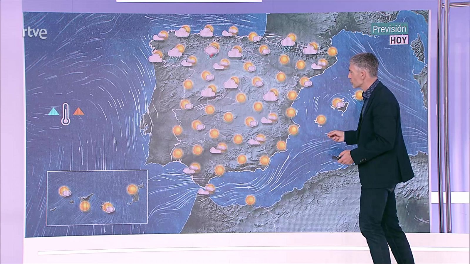 El tiempo: Temperaturas significativamente altas en el suroeste peninsular y valle del Ebro            | RTVE Play