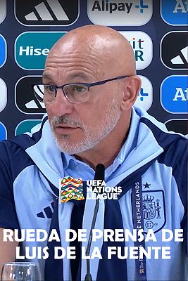 UEFA Nations League - Rueda de prensa de Luis de La Fuente y Rodrigo
