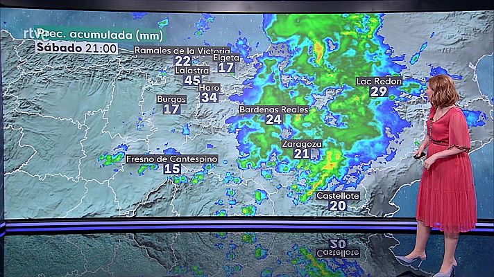 Temperaturas significativamente altas en el suroeste peninsular y valle del Ebro  