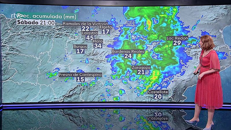 Temperaturas significativamente altas en el suroeste peninsular y valle del Ebro - ver ahora