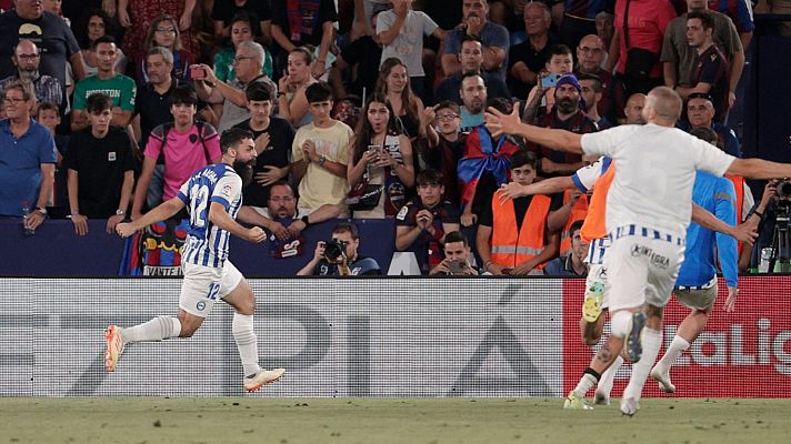 Levante - Alavés: resumen del partido. Playoff de ascenso