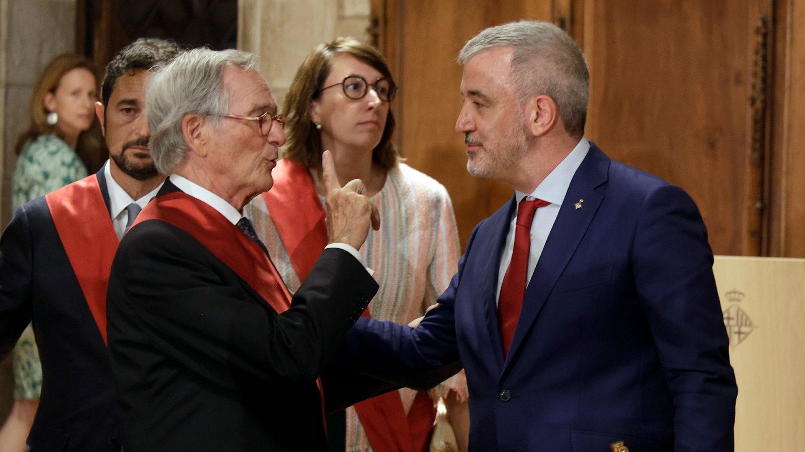 Trias desvela que Collboni le ofreció alternarse en la Alcaldía de Barcelona, pero lo rechazó: "¡Que les zurzán!"