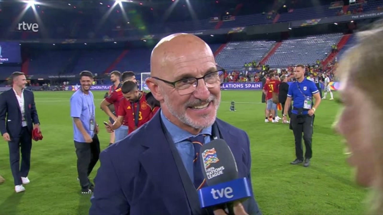 De la Fuente: ''Hay gente que ha dicho que no se encontraba bien y ha cedido su lanzamiento''