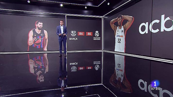 Mirotic se despide de la afición culé antes del posible triunfo del Barça en Madrid