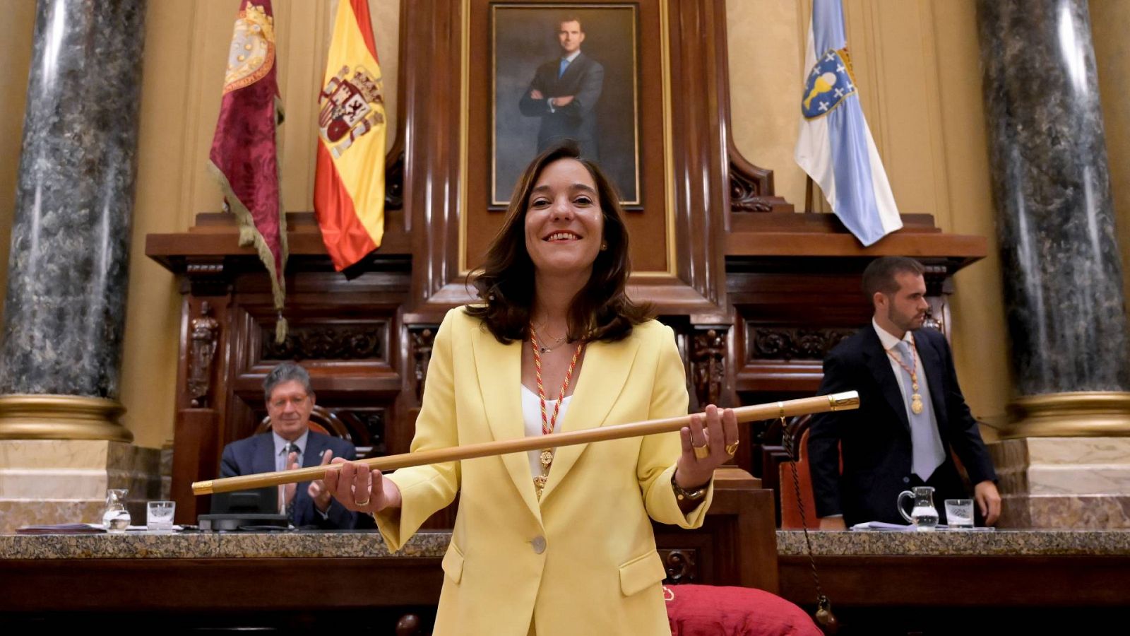 Inés Rey, alcaldesa de A Coruña: "En la política del diálogo es donde tenemos que estar"