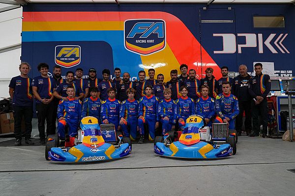 Así compite el equipo de Fernando Alonso de karting en el campeonato de Europa