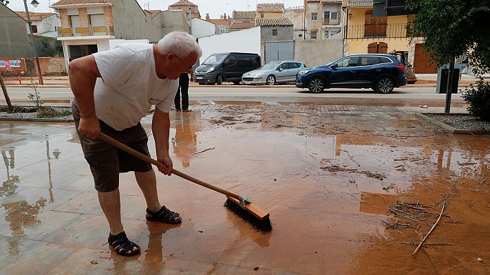 La tormenta eléctrica deja numerosos destrozos en la provincia de Aragón