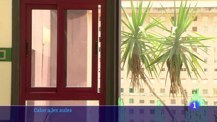 L'Informatiu - Combatre la calor a les aules
