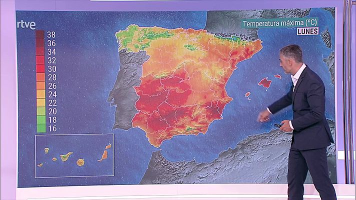 Temperaturas máximas elevadas en Mallorca       