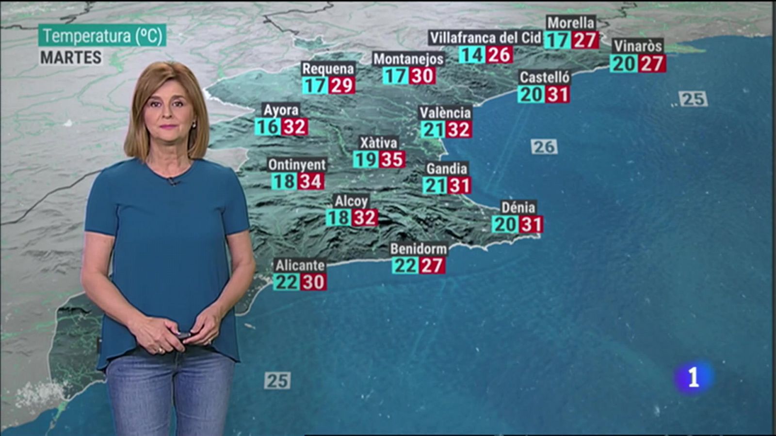 El tiempo en la Comunitat Valenciana 19/06/23