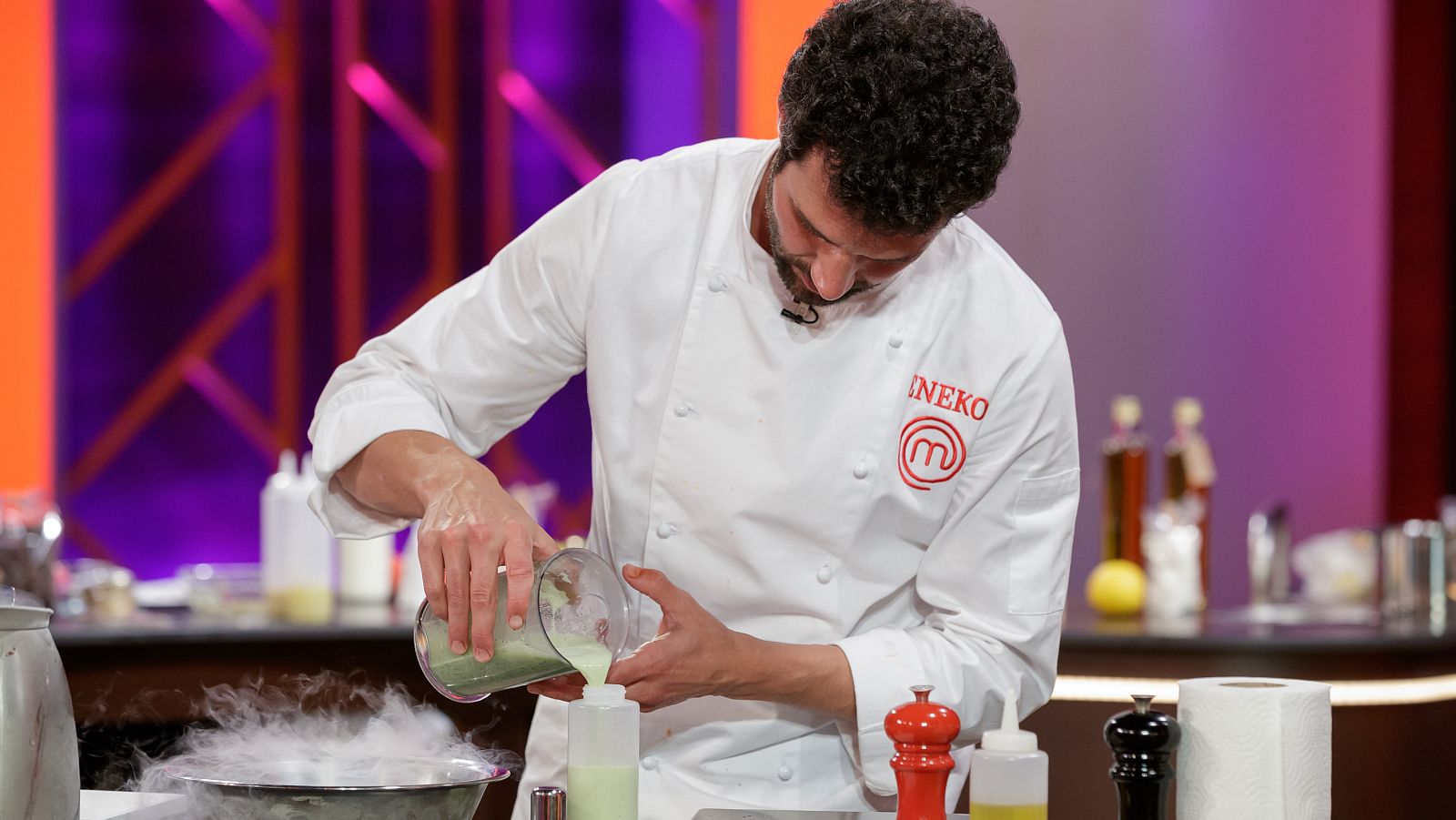 El espectacular plato de Eneko inspirado en los valores de su familia