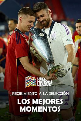 UEFA Nations League - La selección española celebra el título de la Nations League en el Wizink Center