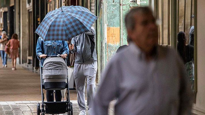 Día inestable, con chubascos, tormentas y precipitaciones en el norte y sureste peninsular  