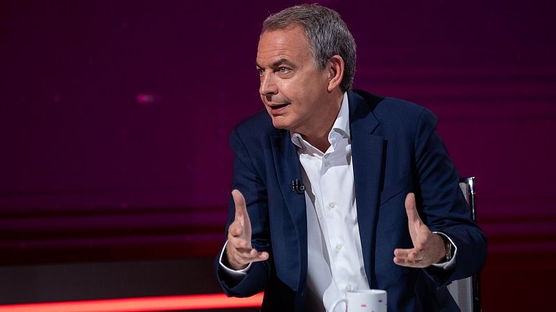 Entrevista al expresidente del Gobierno Jos Luis Rodrguez Zapatero en 'La noche en 24 horas'  