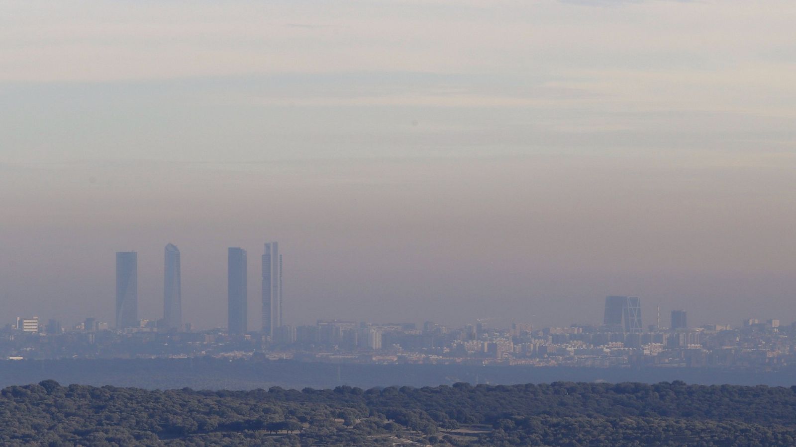 El 80% de la población española respira aire contaminado