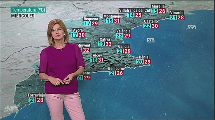 El tiempo en la Comunitat Valenciana 20/06/23