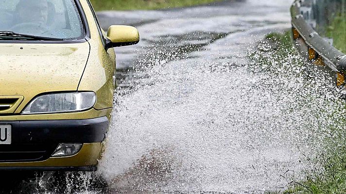 Tiempo inestable con tormentas en el interior del tercio norte y mitad este peninsular  