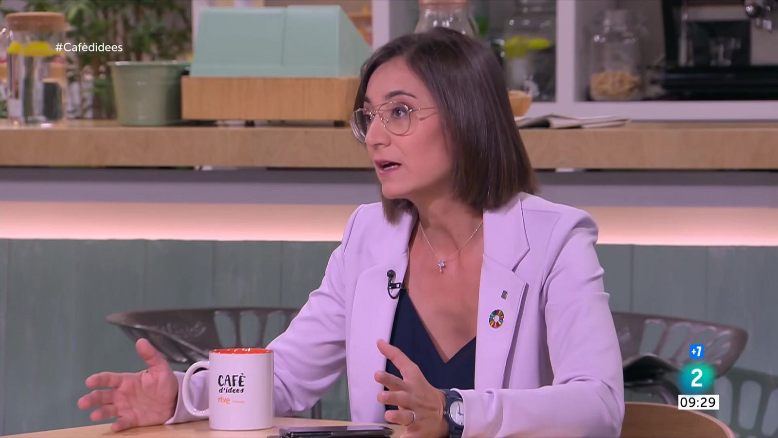 Sarai Sarroca: "L'estiu es preveu calorós, però amb més pluja"