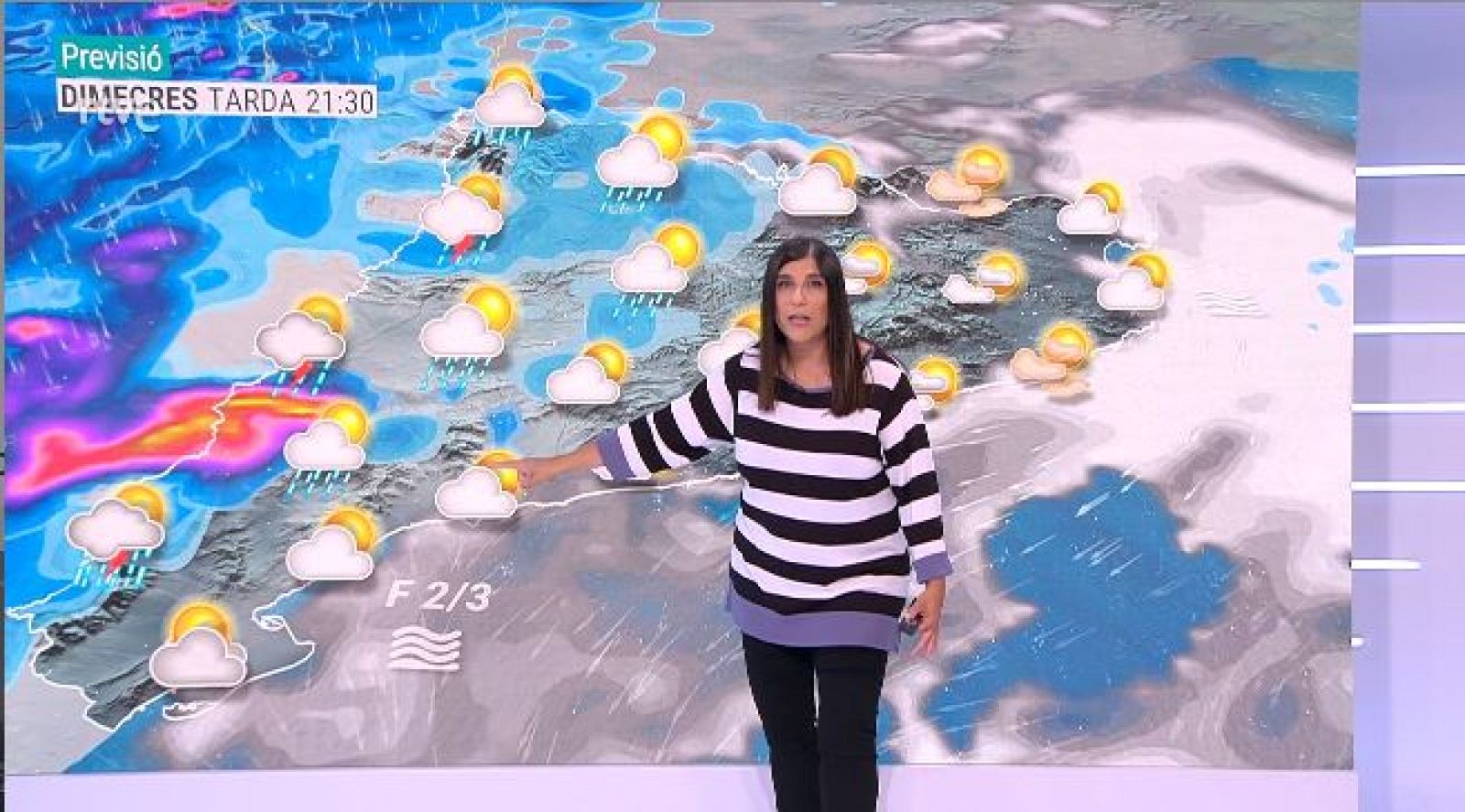 El Temps (21/06/2023) - L'estiu arrenca amb calor, xafogor i tempestes a l'oest