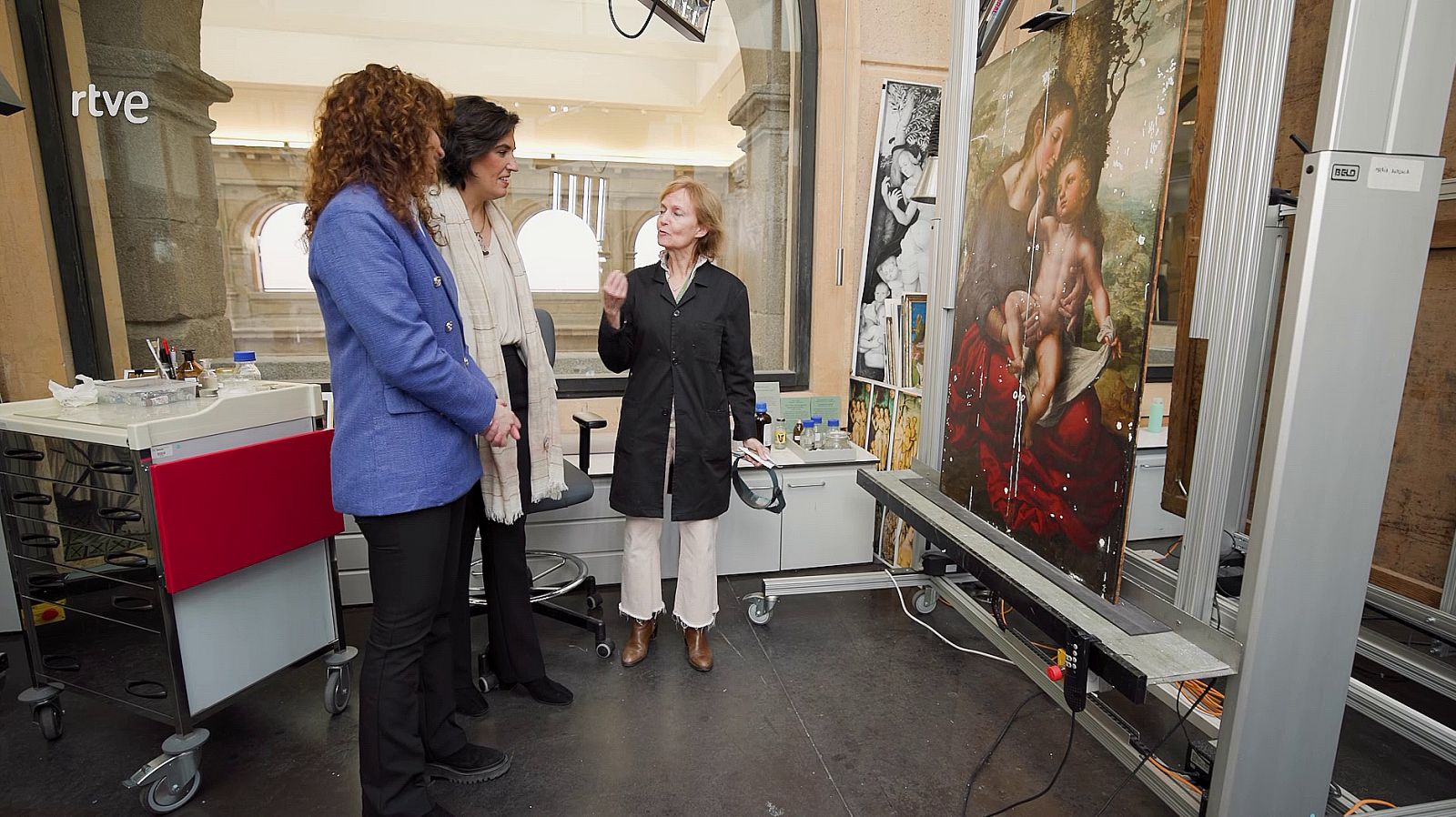 Entramos en el taller de restauración del Museo de El Prado