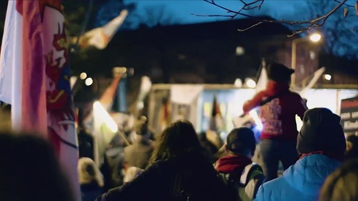 Telediario 2 - La extrema derecha, el principal peligro para la democracia en Alemania según los servicios secretos