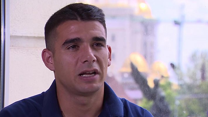 Telediario 1 - Víctor Gómez "Lo importante era empezar con buen pie"