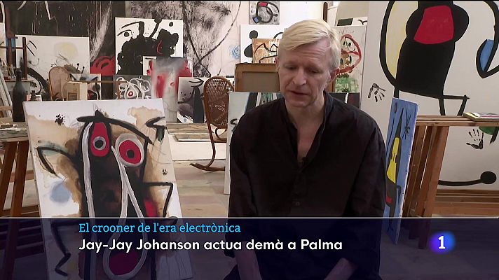 Informatiu Balear - Jay-Jay Johanson actua a la Fundació Miró