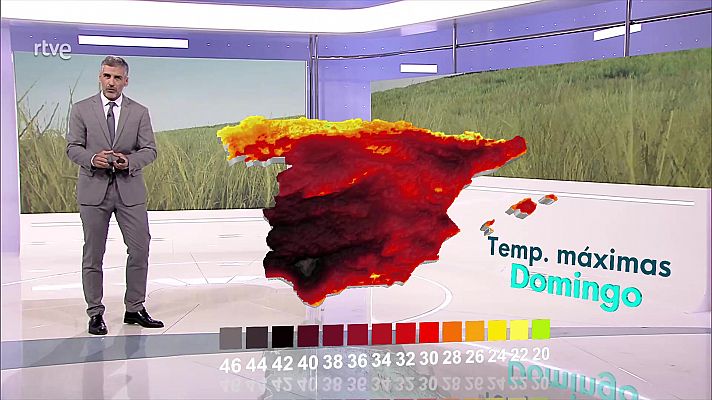 El tiempo - Cielos muy nubosos con probables chubascos ocasionales en gran parte del Cantábrico, Pirineos, alto Ebro y norte de Aragón y Cataluña