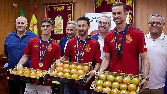 Los Palacios: un pueblo con tres campeones de la Nations League