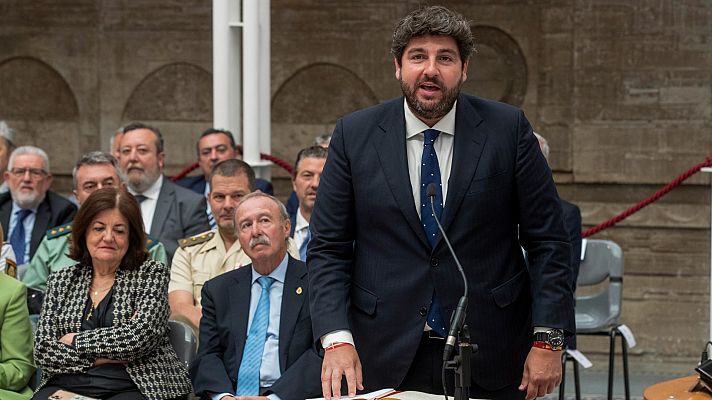 López Miras insiste en un Gobierno en solitario del PP en la Región de Murcia: "Los resultados nos legitiman"