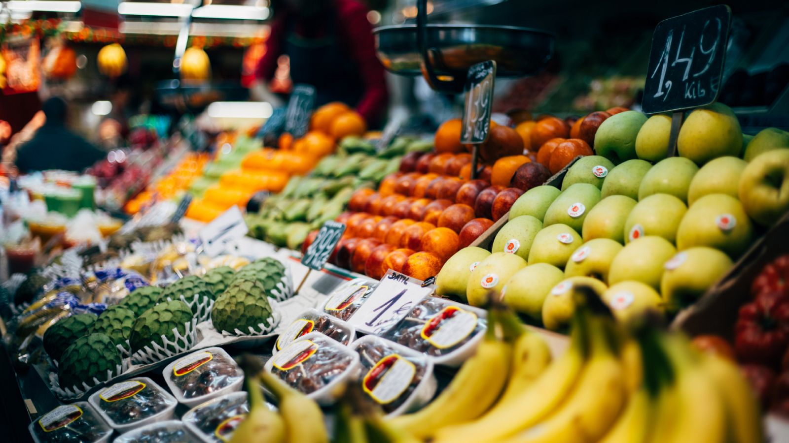 Comer a través de la pantalla