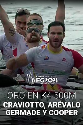 Juegos Europeos | España gana el oro de piragüismo en K4 500