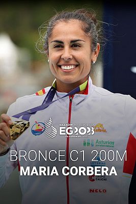 Juegos Europeos | María Corbera consigue la medalla de bronce en el C1 200