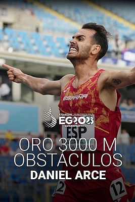 Juegos Europeos | Daniel Arce gana en 3000 m obstáculos