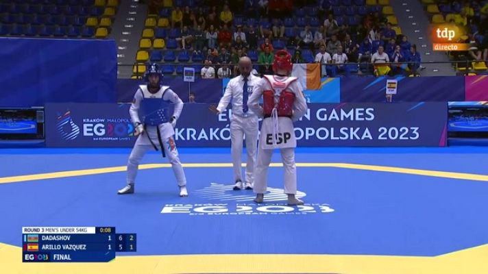 Otros deportes - Hugo Arillo consigue la medalla de oro en Taekwondo -54kg