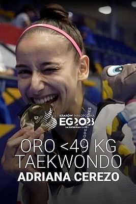 Otros deportes - La taekwondista Adriana Cerezo, oro en los Juegos Europeos