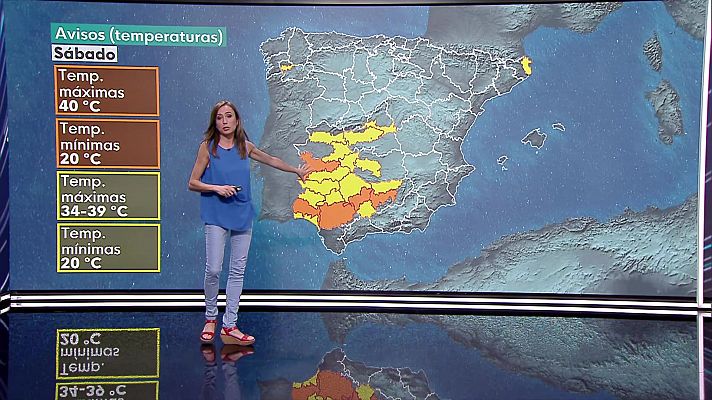 Por la tarde se formarán nubes de evolución diurna en el entorno de los principales sistemas montañosos de los tercios norte y este peninsulares.