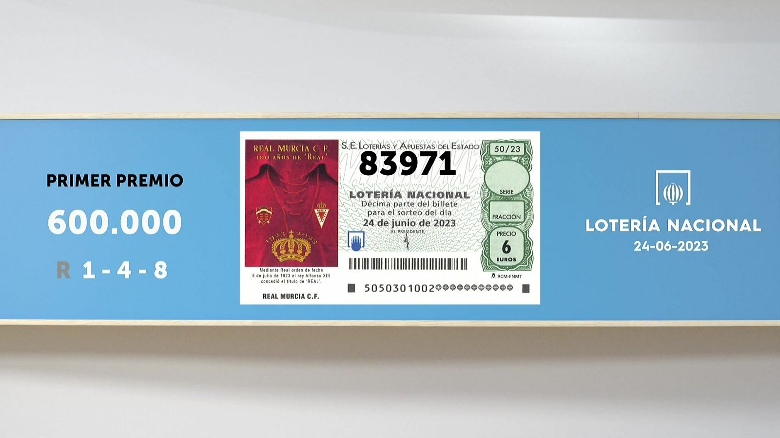 Sorteo de la Lotería Nacional del 24/06/2023 - Ver ahora