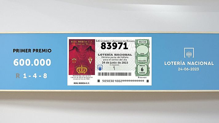 SELAE - Sorteo de la Lotería Nacional del 24/06/2023