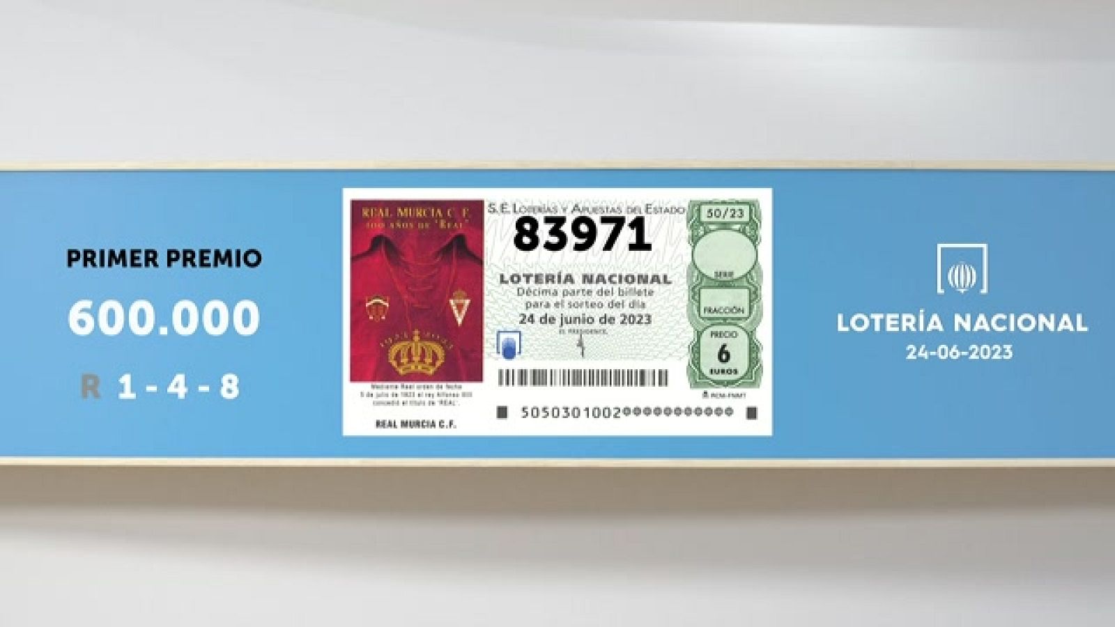 Sorteo de la Lotería Nacional del 24/06/2023 - Ver ahora