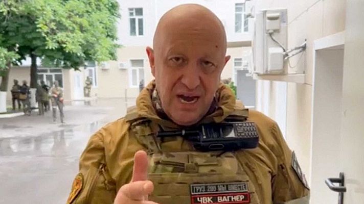 Telediario Fin de Semana - Guerra abierta entre Prigozhin y el ministro de Defensa ruso